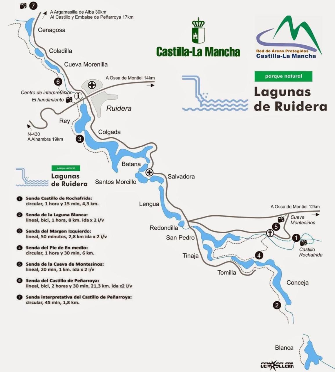 Cr Lagunas De Ruidera Sin Piscina Ossa de Montiel Εξωτερικό φωτογραφία